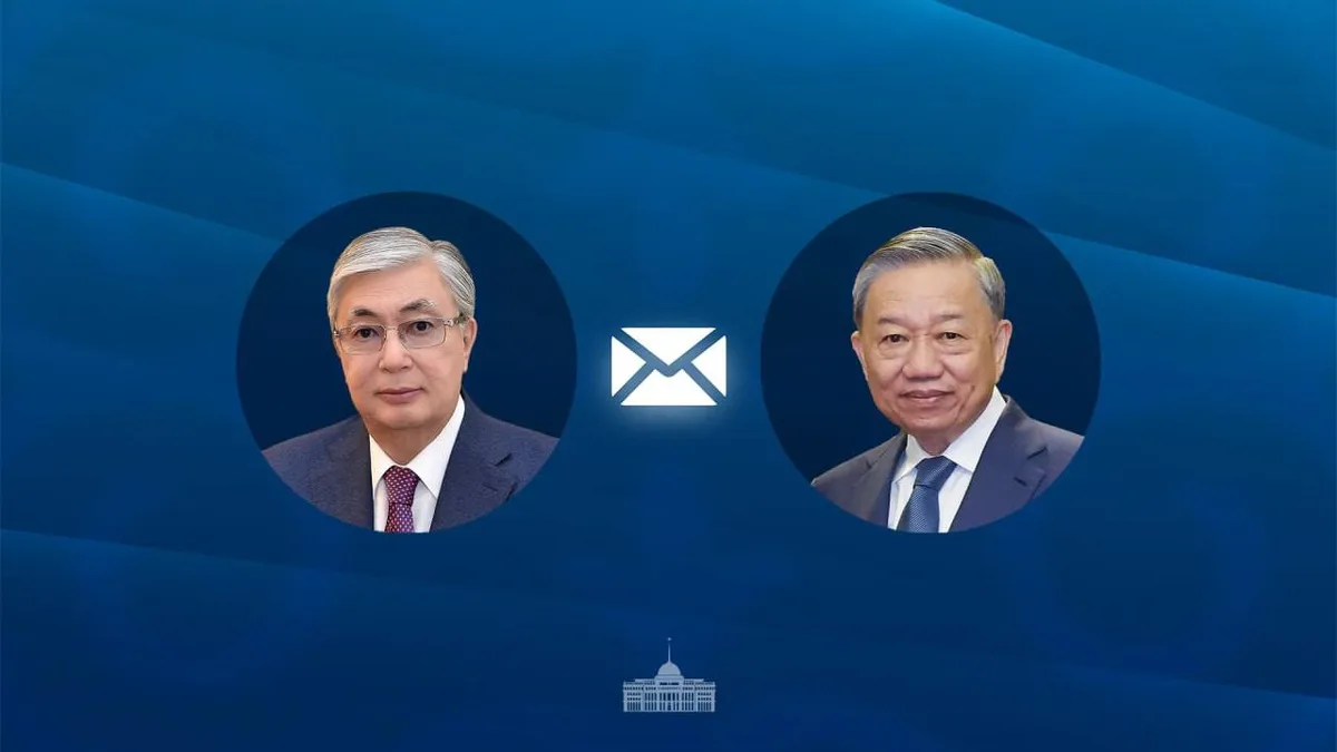 Tokayev congratulates Vietnam's new president amid strategic partnership talks