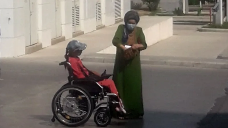 Turkmenistan retrieves gifts from children after charity event