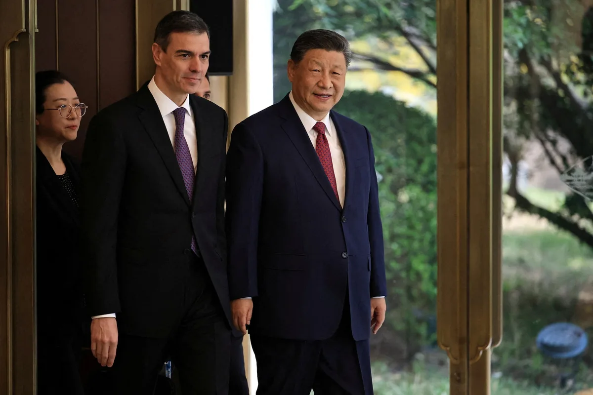 Spain's Sánchez visits China, marking fourth trip in four years