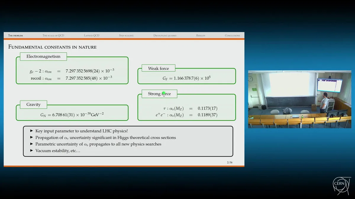Lattice QCD calculates strong coupling constant, reducing theoretical uncertainty