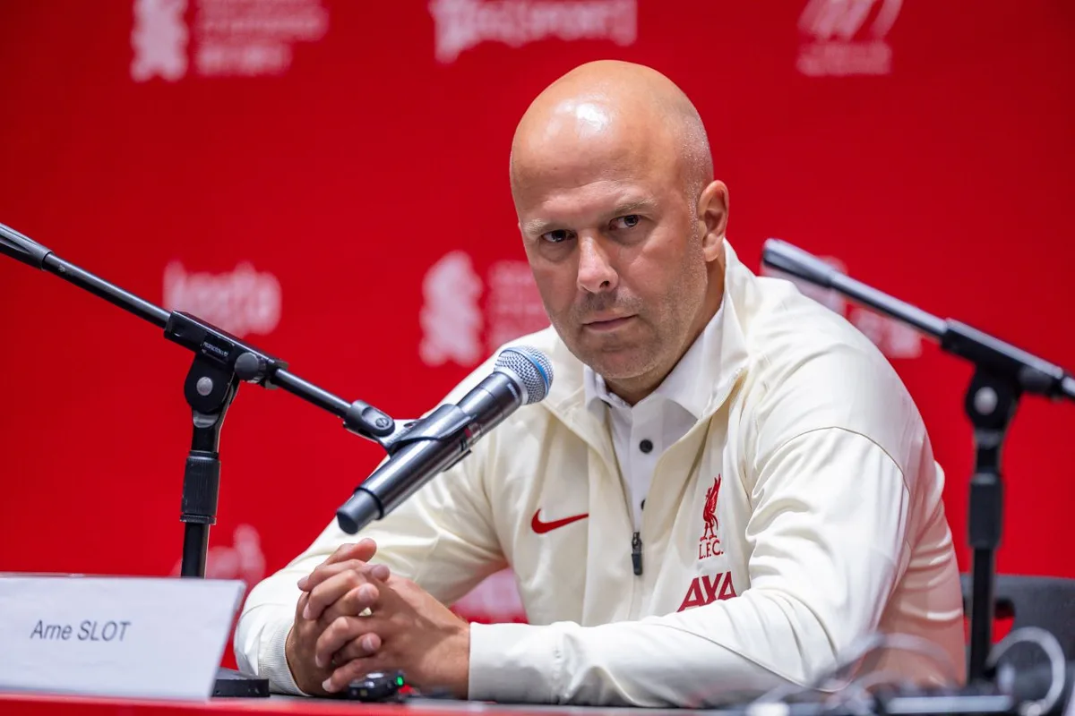 Liverpool's Slot criticizes luck after 2-0 loss to PSG