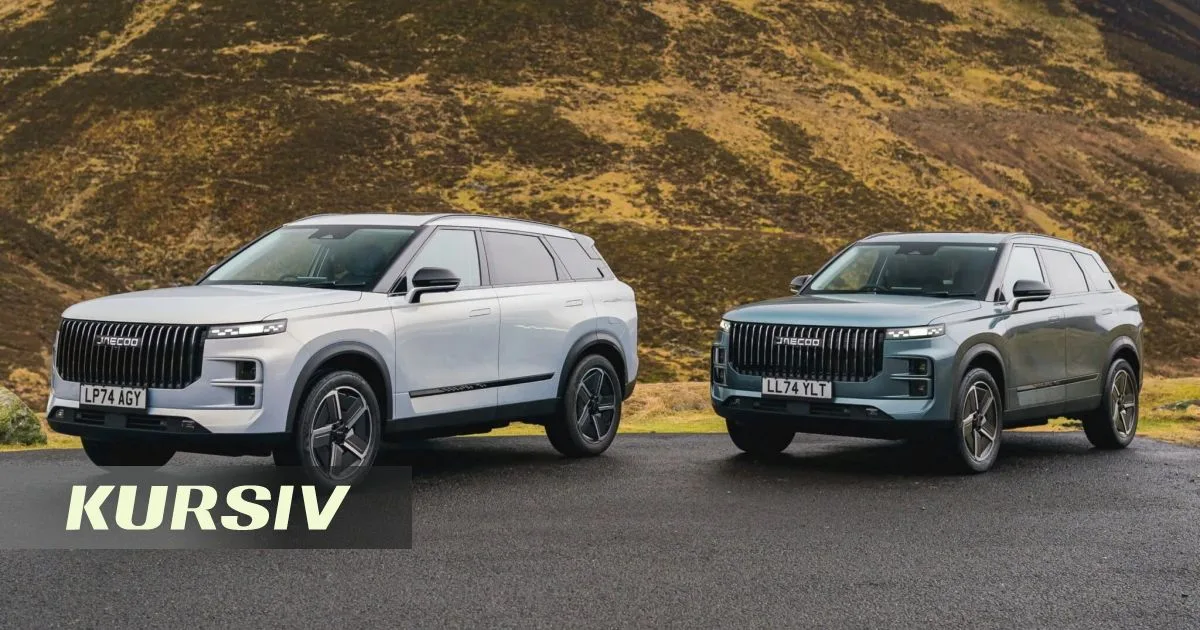 Jaecoo 7 tops UK sales, surpasses Ford and Nissan