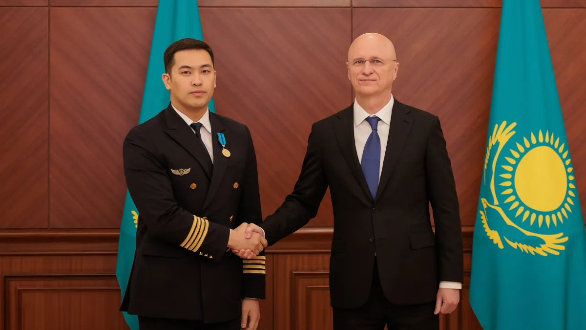 Kazakhstan awards evacuation heroes amid Middle East airspace closure