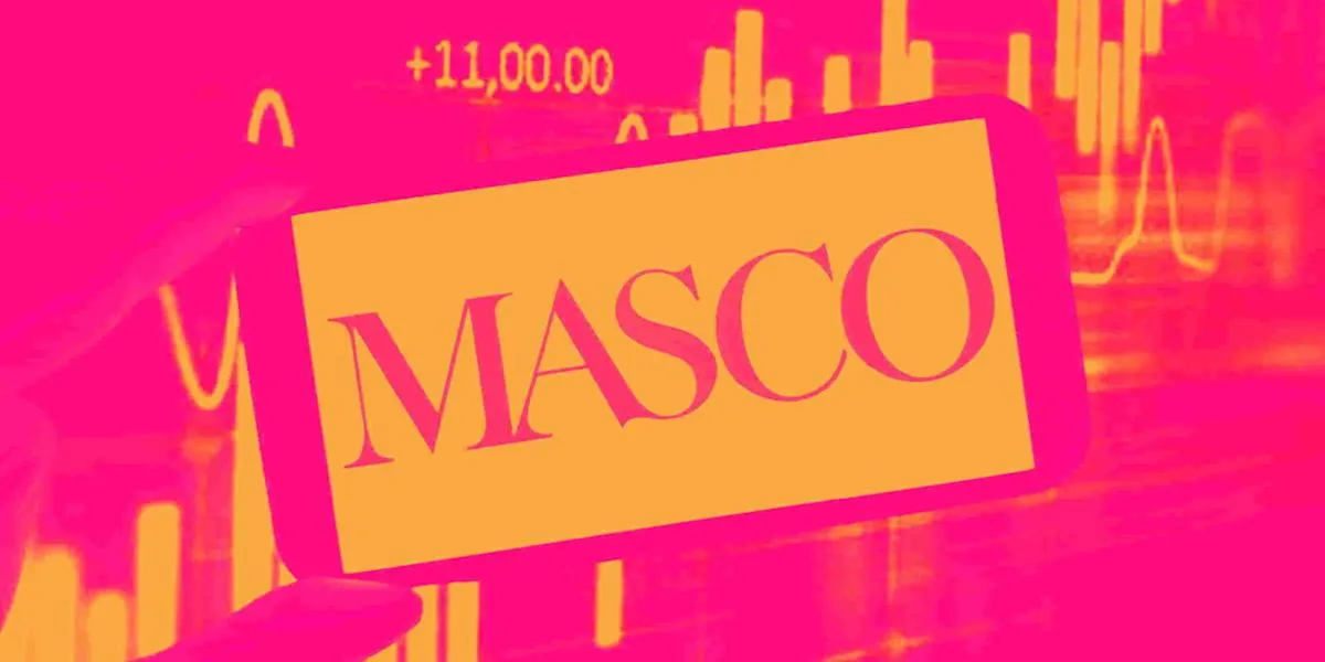 Акции Masco падают на 7,7% на фоне слабых квартальных результатов