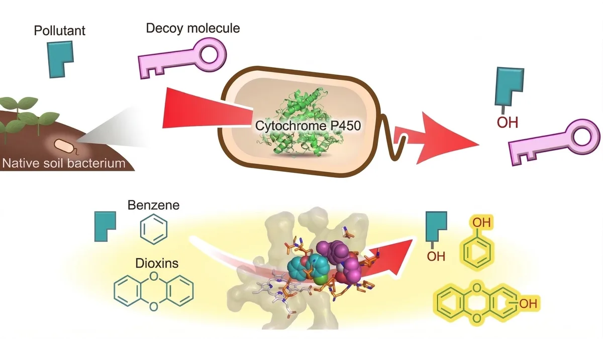 Nagoya University deploys decoy molecules to combat soil pollutants