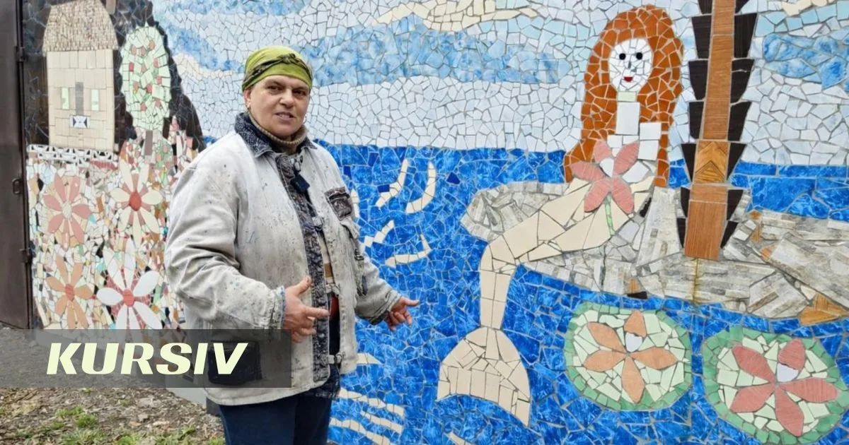 Художница из Караганды украшает дом мозаикой 12 лет