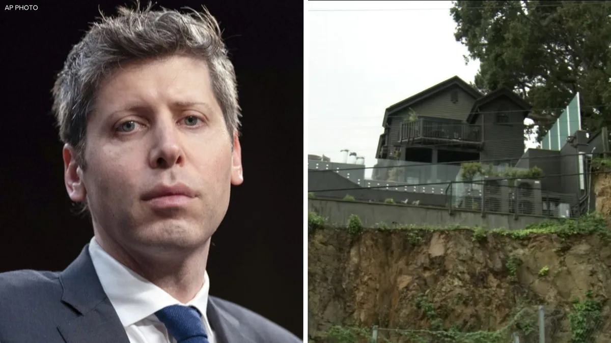OpenAI CEO Sam Altman’s home targeted in Molotov cocktail attack