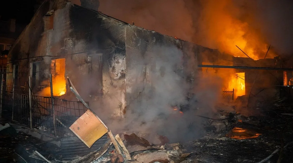 Россия нанесла массированный удар по Одессе. Есть погибшие и раненые