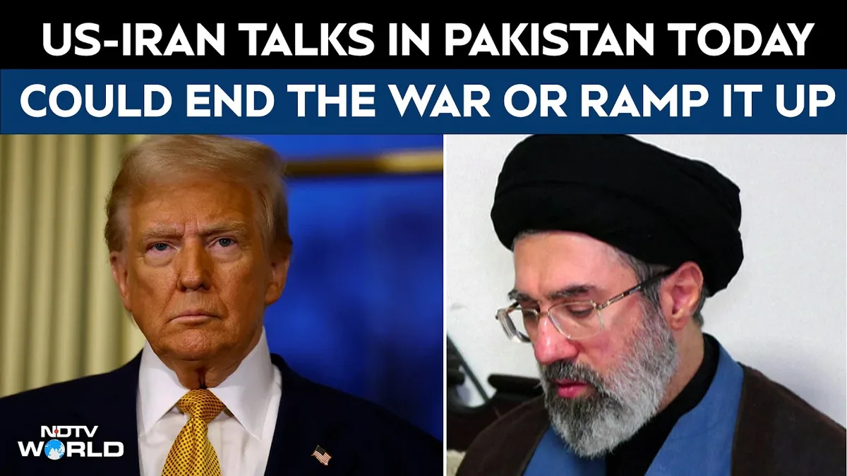US-Iran talks on ending war begin in Pakistan