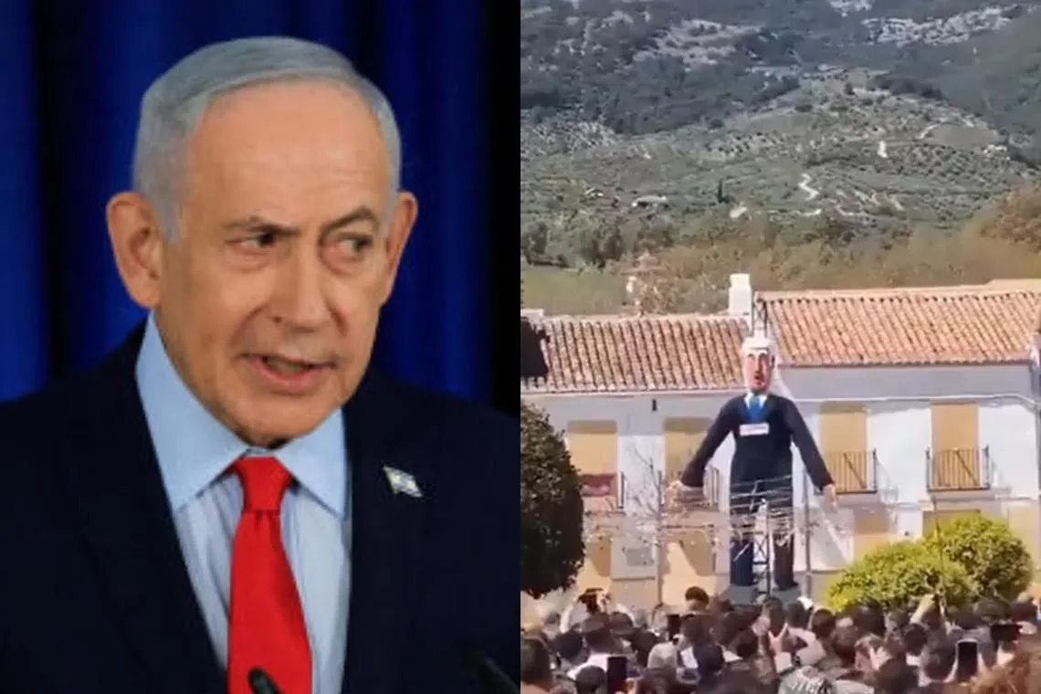 Israel reprimands Spanish diplomat over detonation of Netanyahu effigy