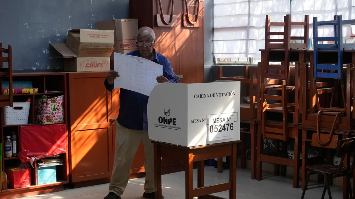 Peru votes for ninth president in less than decade