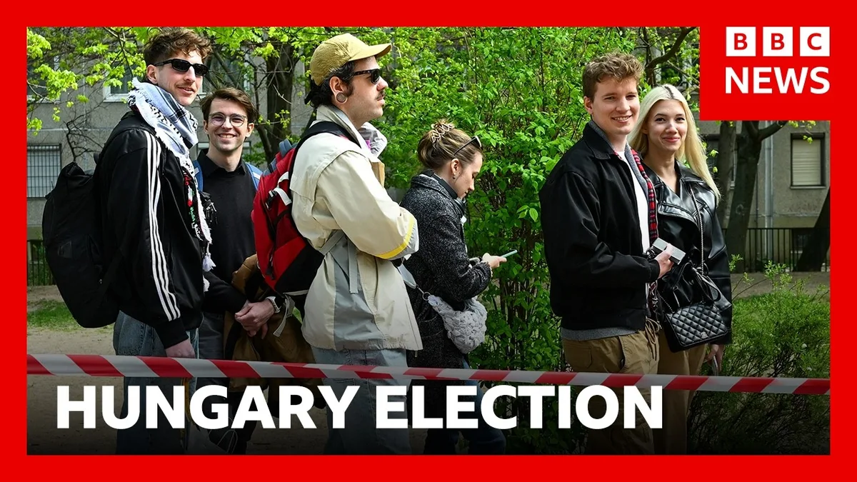 'A truly historic moment': BBC reports from Hungary as Viktor Orbán concedes election