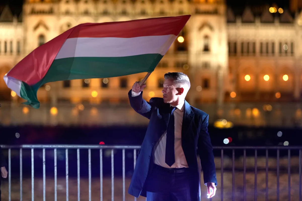 Peter Magyar says his election win has ‘liberated Hungary’ from Orban