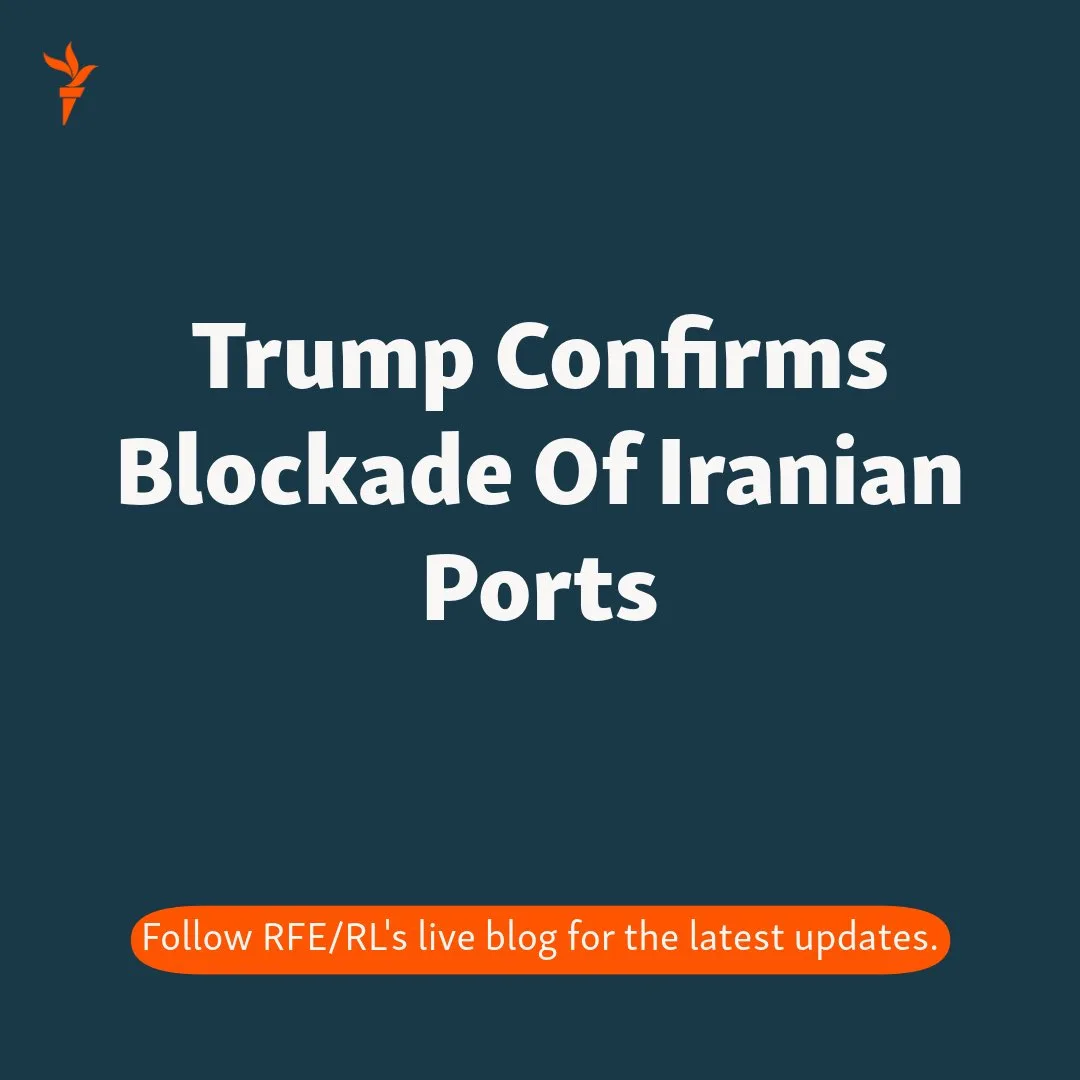 Trump Confirms Blockade Of Iranian Ports