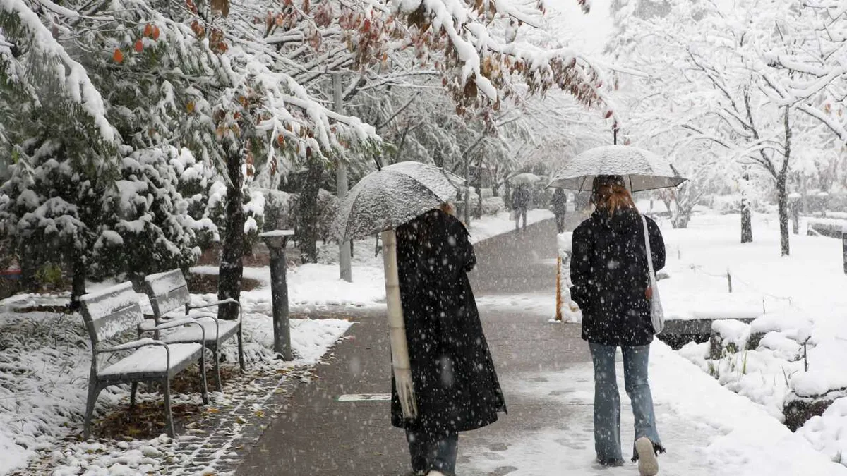 Резкое похолодание и снегопад накроют Казахстан