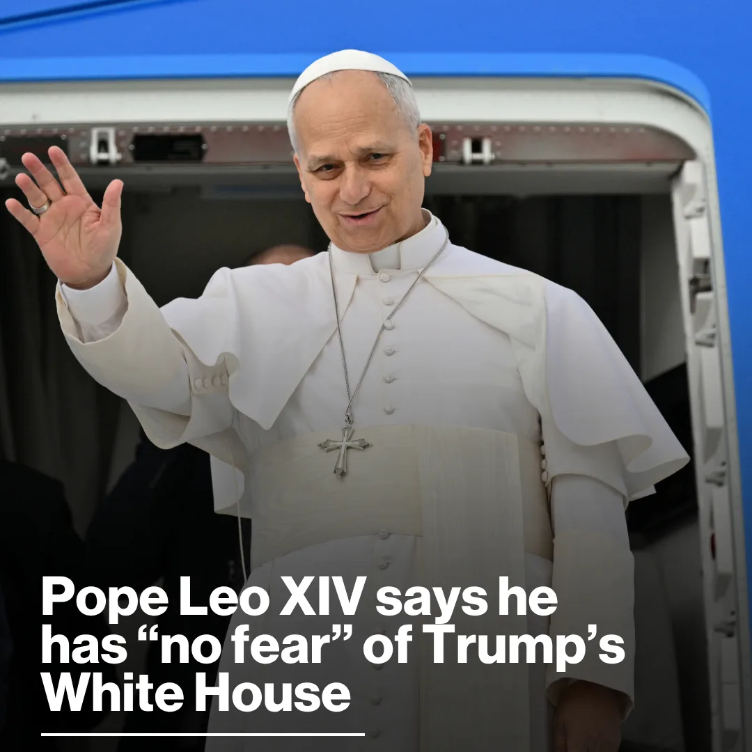Pope says he has 'no fear' of Trump after scathing criticism