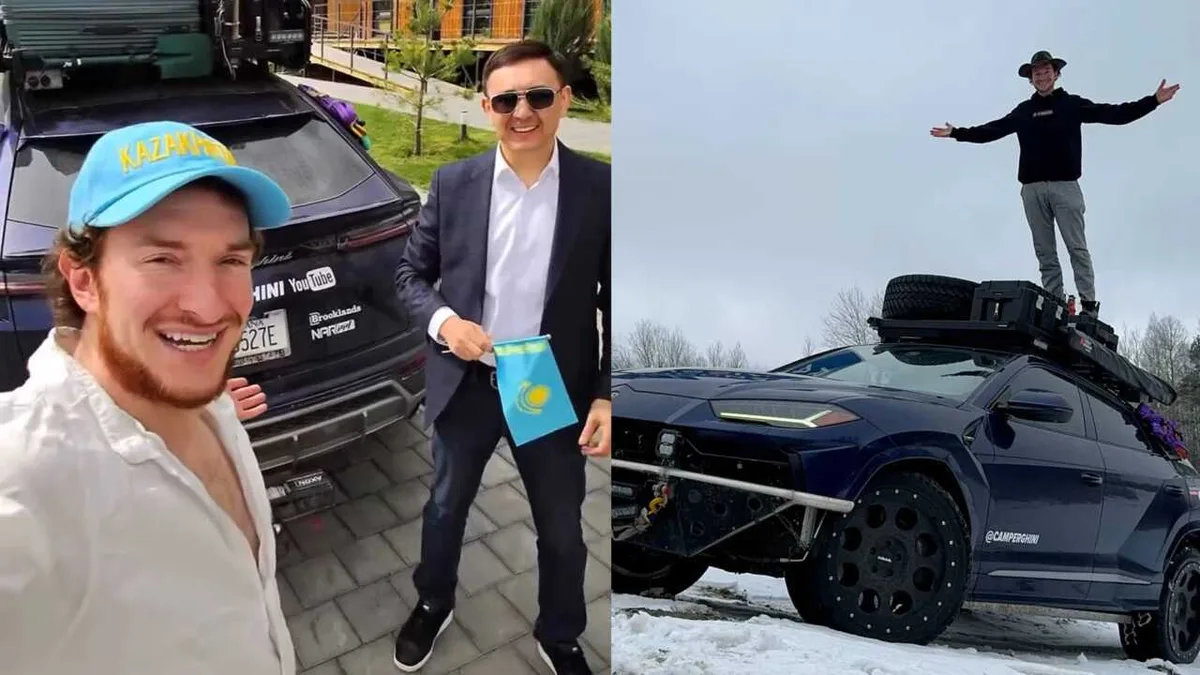 Американцу тревел-блогеру провели личную экскурсию по Алматы и окрестностям