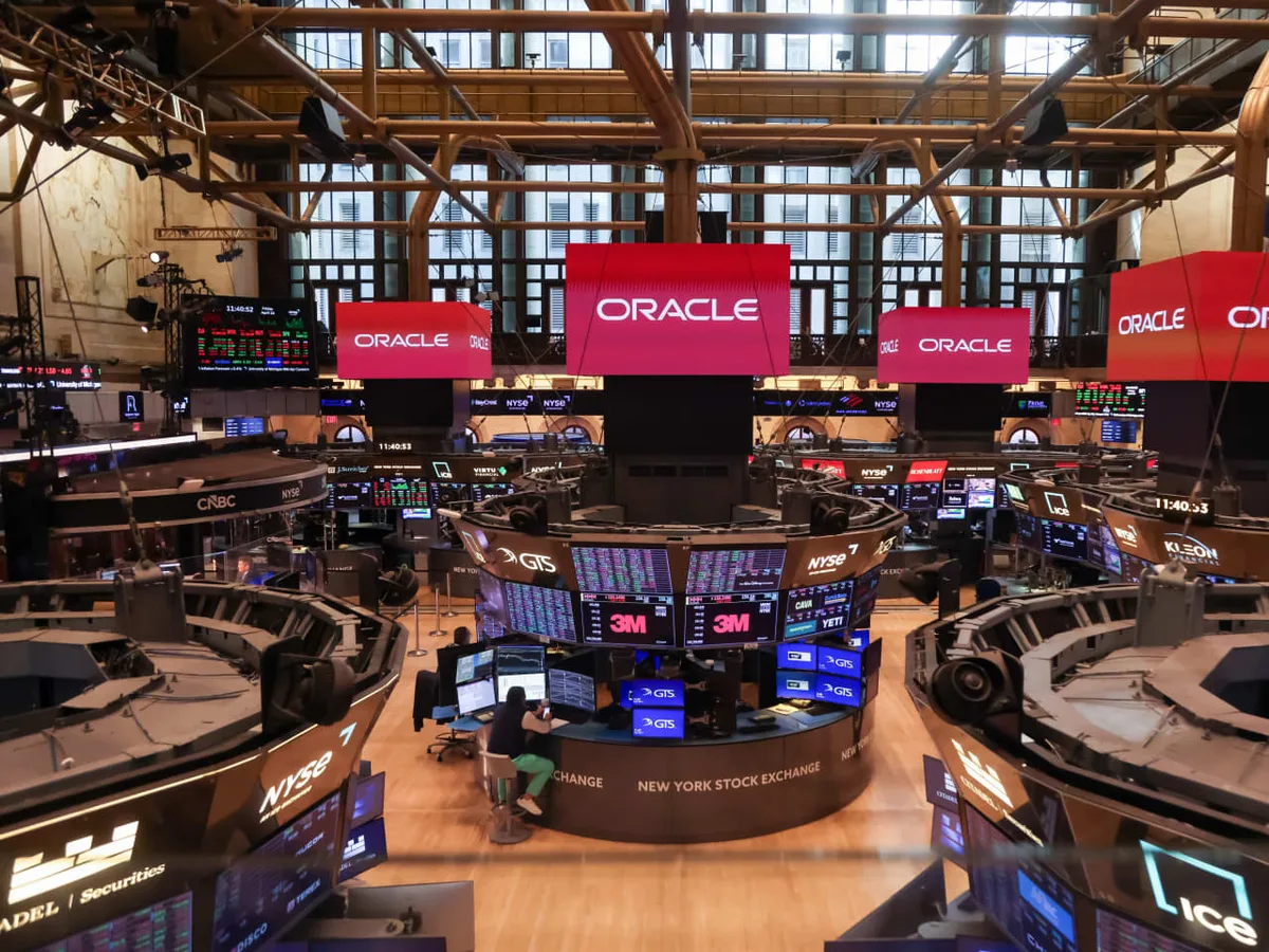 Oracle Stock Leads the S&P 500 Today After AI Announcement