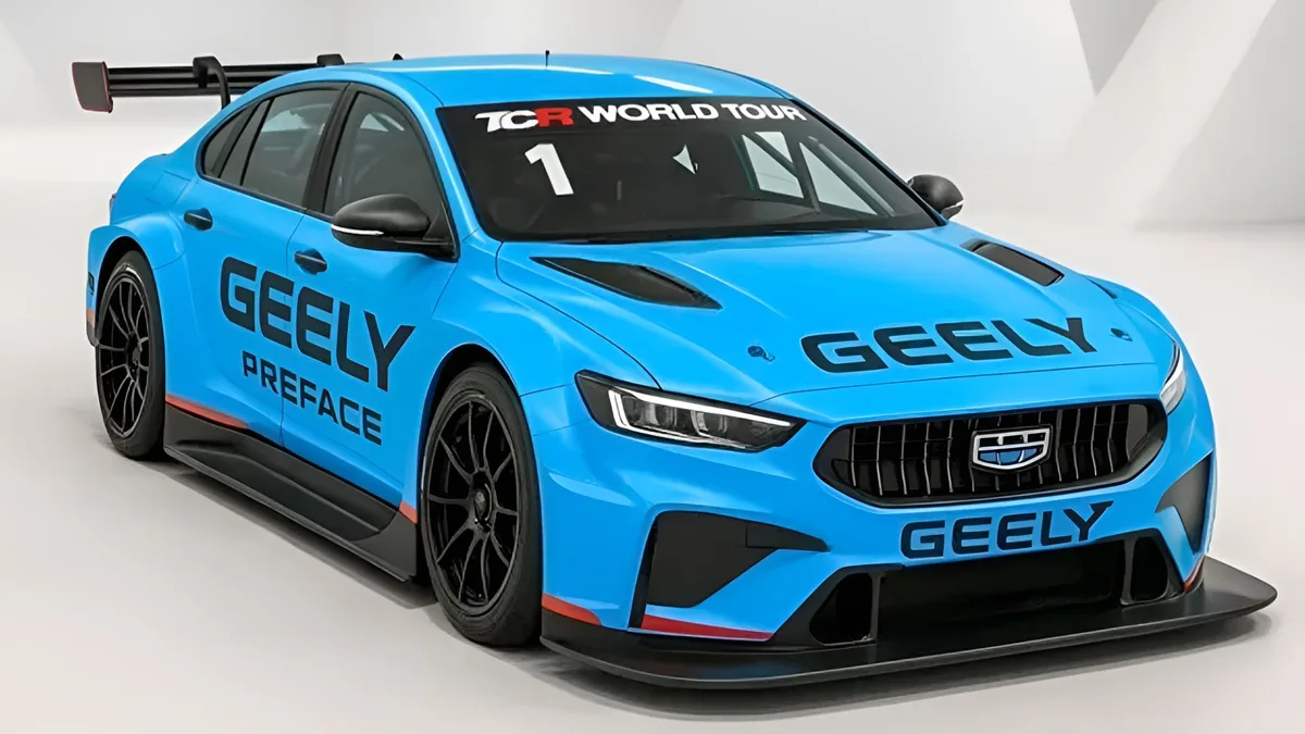 Geely выкатила спортивный Preface для туринговых гонок
