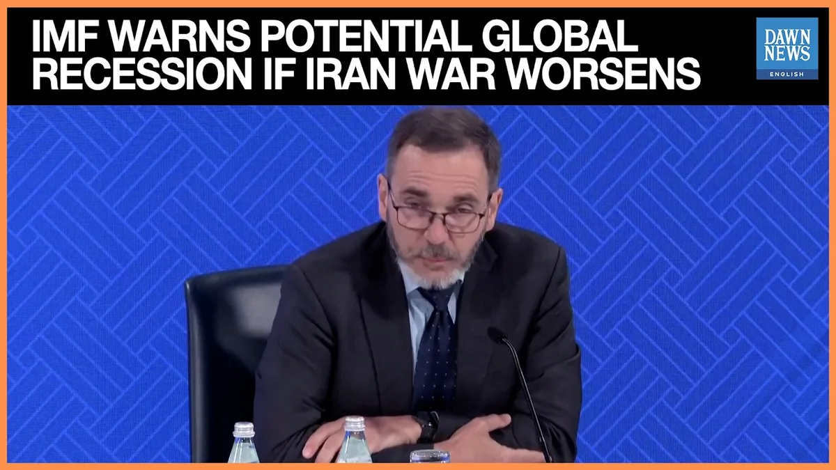 IMF cuts growth outlook, warns of potential global recession if Iran war worsens - Reuters