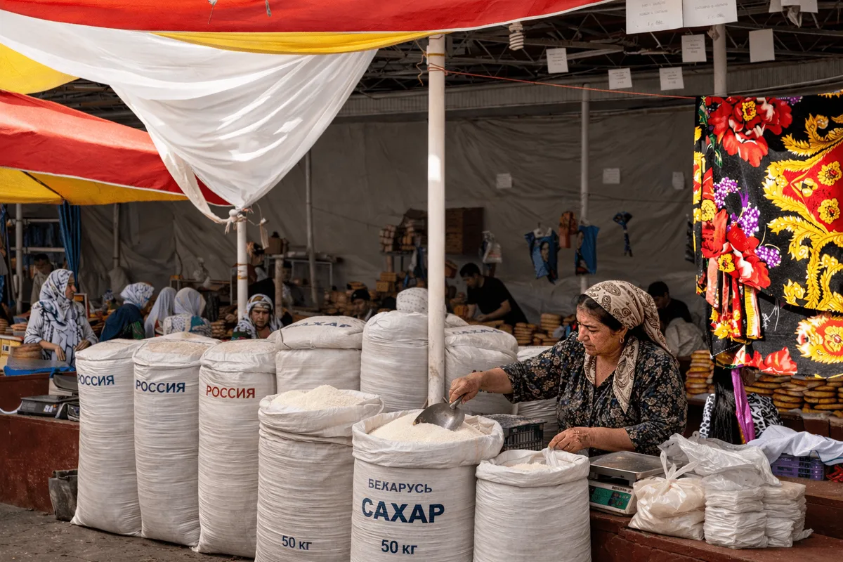 Tajikistan, Dependent on Sugar Imports, Contends with Price Surge