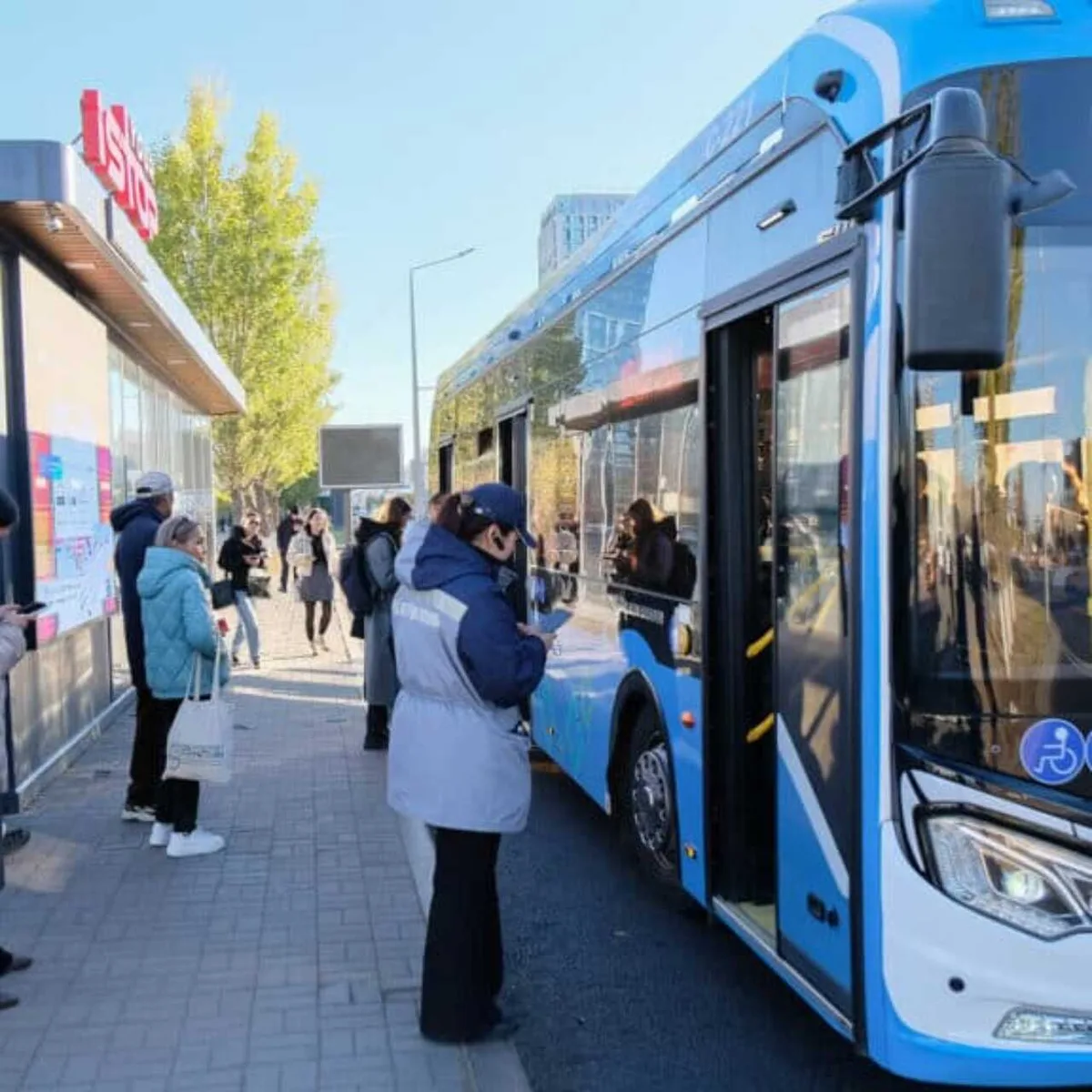 Десятки новых автобусов появятся в Астане