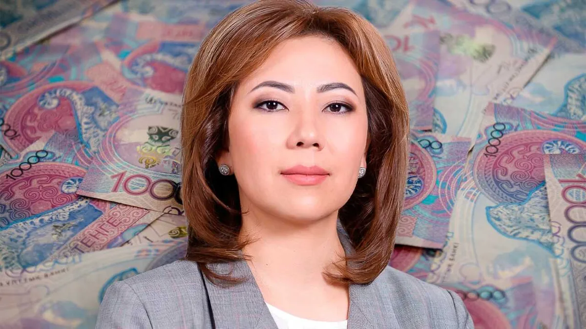 Глава АРРФР Мадина Абылкасымова призналась, что у нее есть кредит