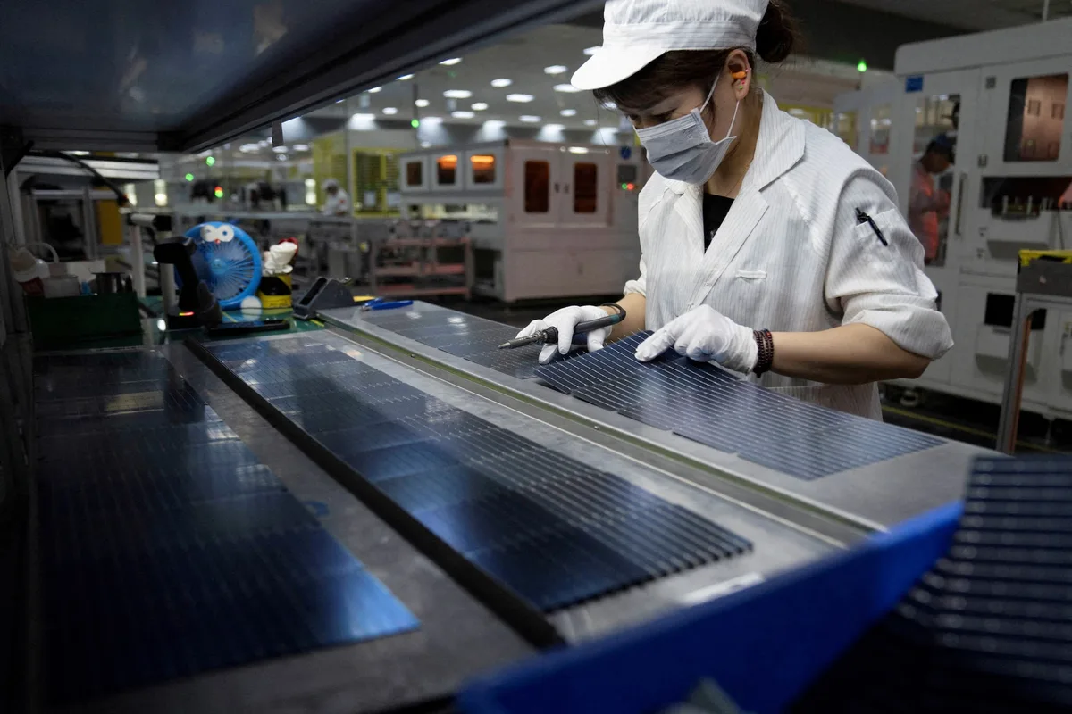 Exclusive: China weighs curbs on exports of solar manufacturing equipment to US - Reuters