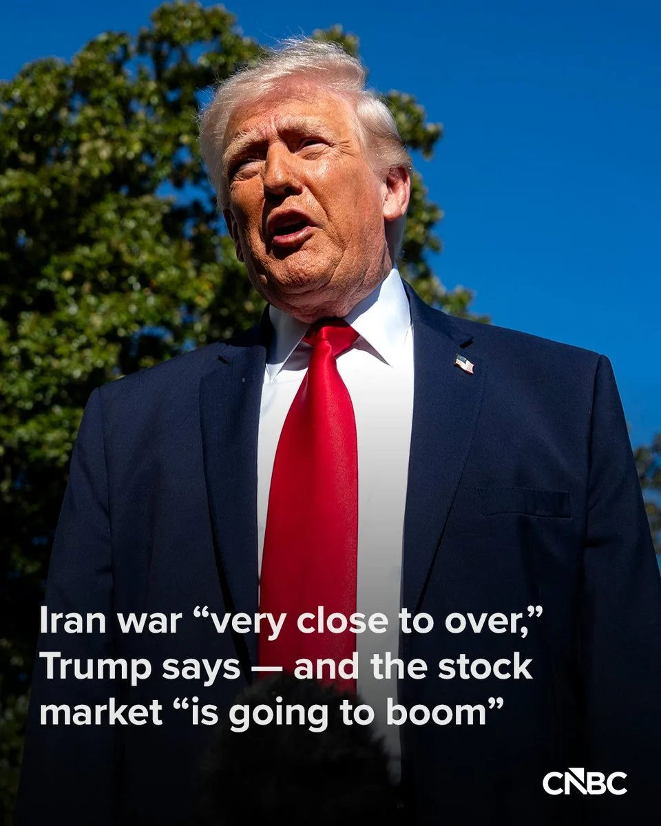 President Trump Says Iran War Is "Close To Over." Will Markets Boom?