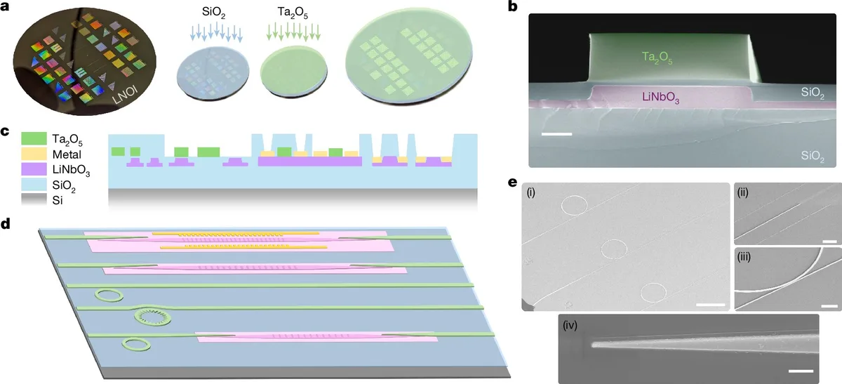 Monolithic 3D integration of tantalum pentoxide nonlinear photonics