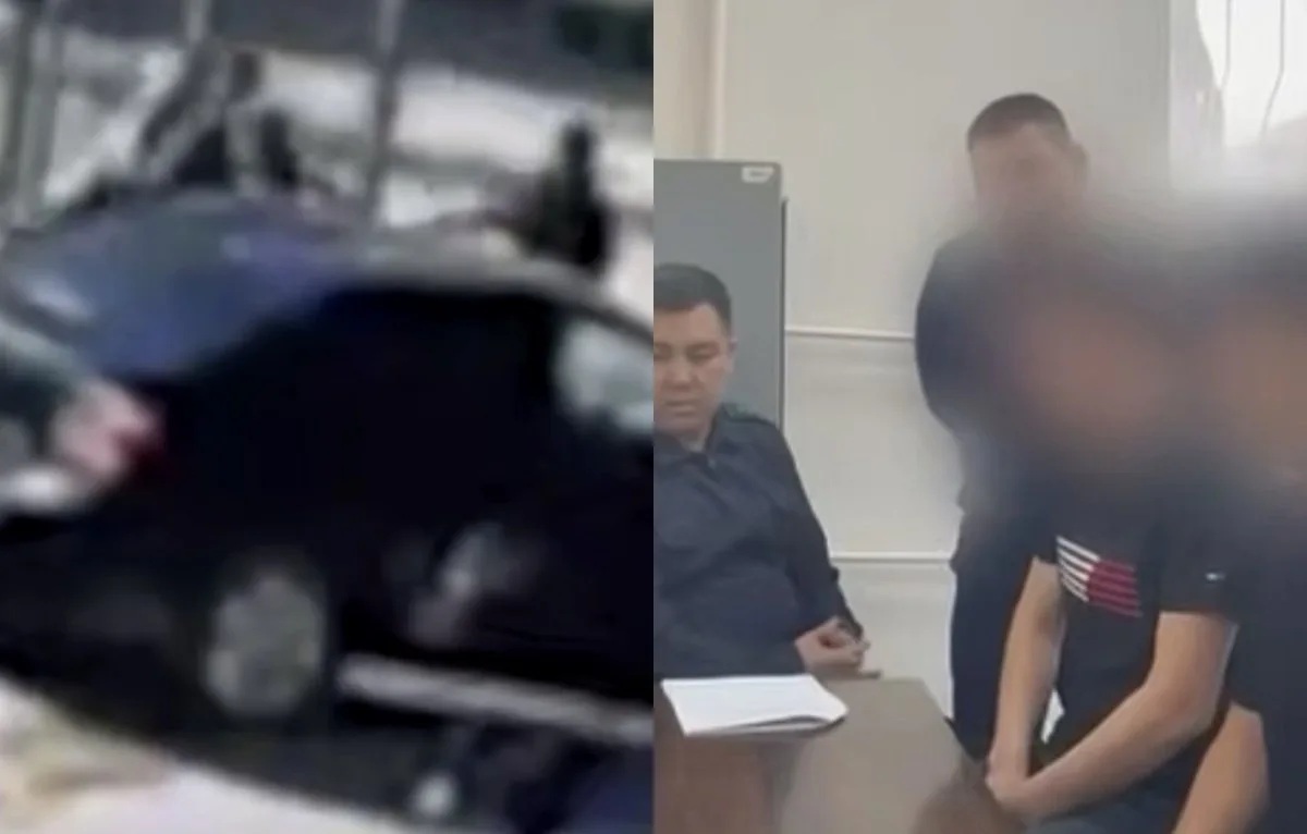 Подросток на машине устроил драку у школы в Астане