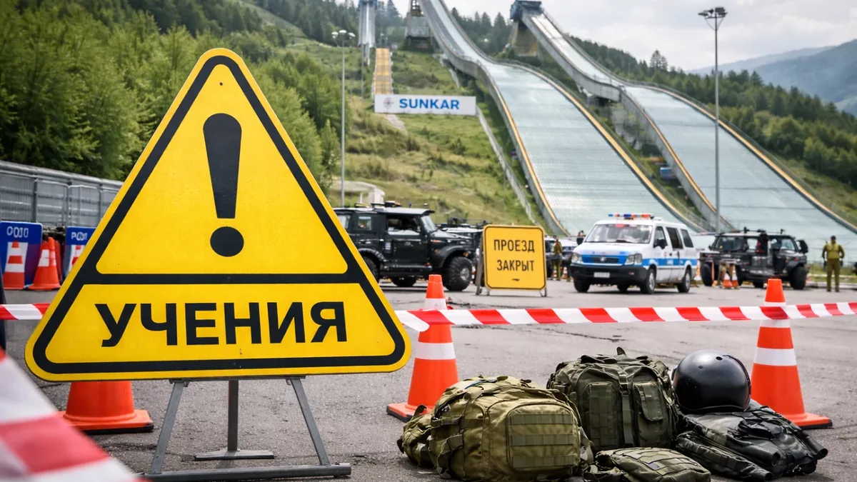 В Алматы на трамплинах «Сұңқар» пройдут антитеррористические учения