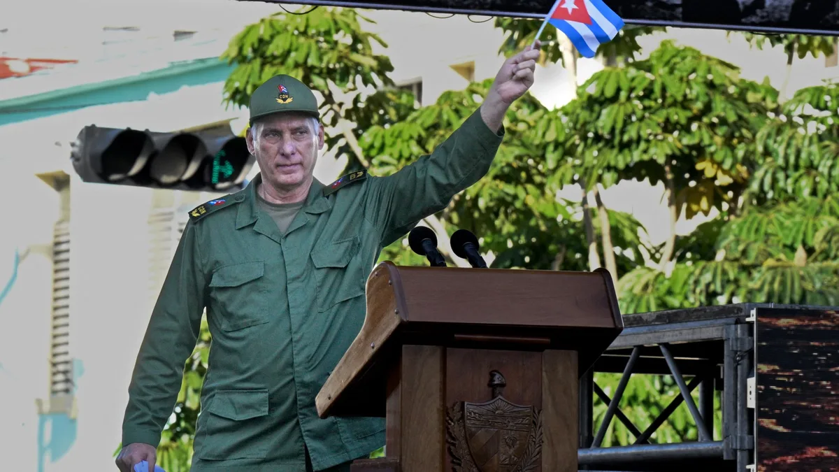 Cuban president defiant amid US pressure and energy blockade threats