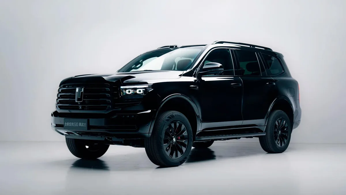 Tank 500 получил лимитированную версию Black Warrior