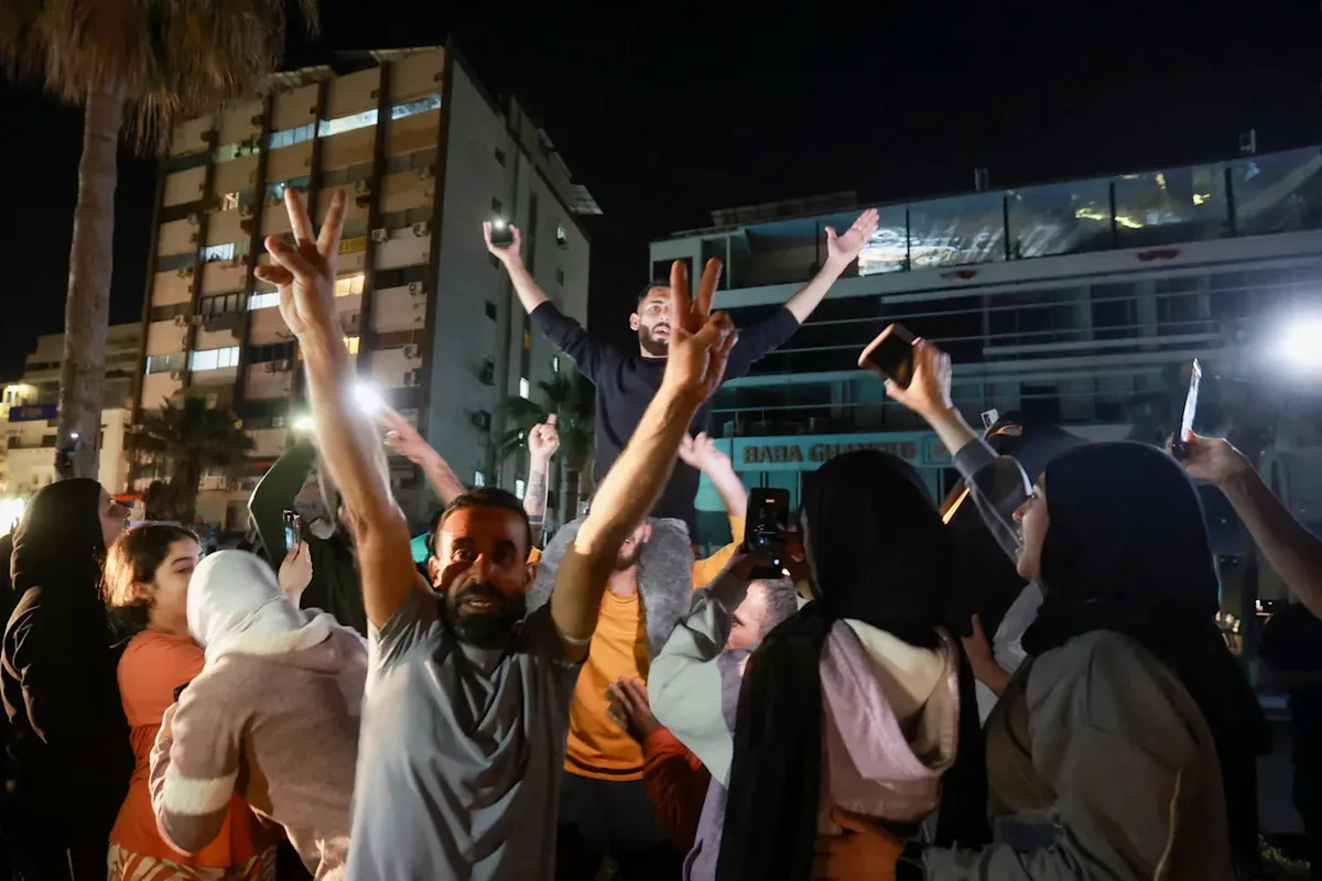 Celebrations in Lebanon as 10-day ceasefire with Israel begins