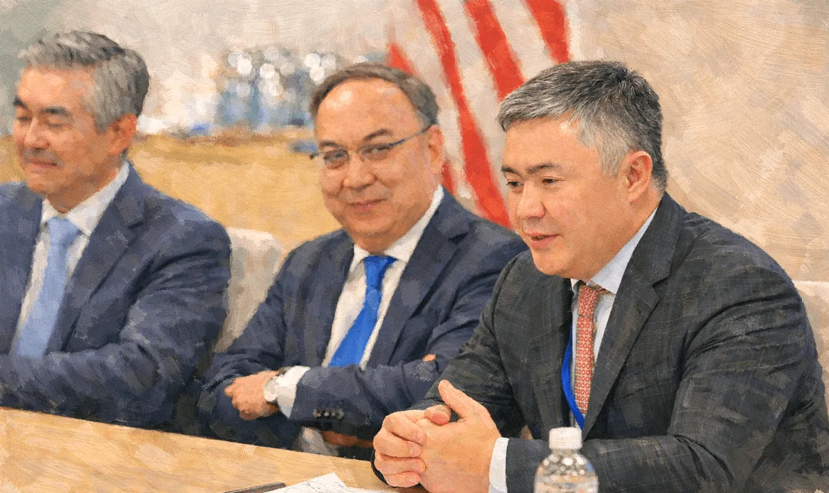 Kazakhstan Central Bank Chief Eyes Deeper U.S. Investment Links