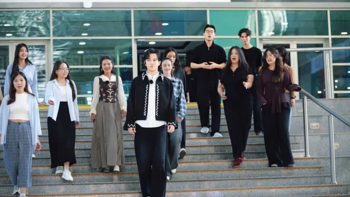 Участники шоу Димаша Кудабергена перед финалом прогулялись по Астане