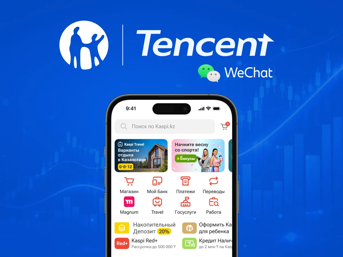 Tencent Invests in Kaspi.kz with Mikheil Lomtadze and U.S. Investors