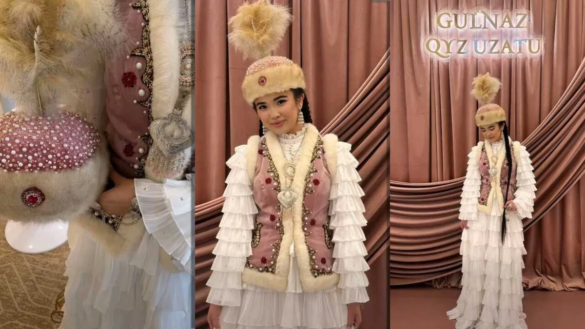 Казахстанская невеста повторила образ Қыз Жібек и покорила соцсети