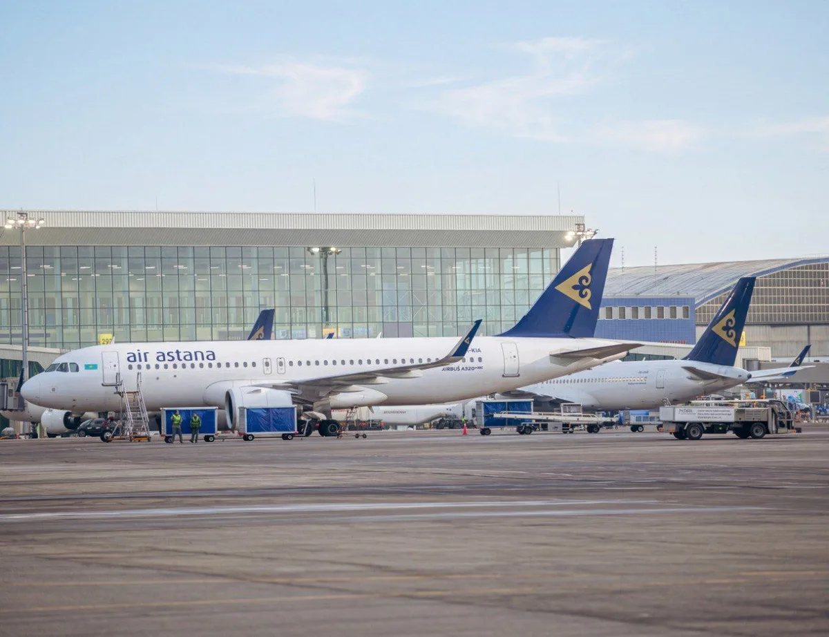 Air Astana увеличивает транзитный трафик на 65% на фоне расширения сети