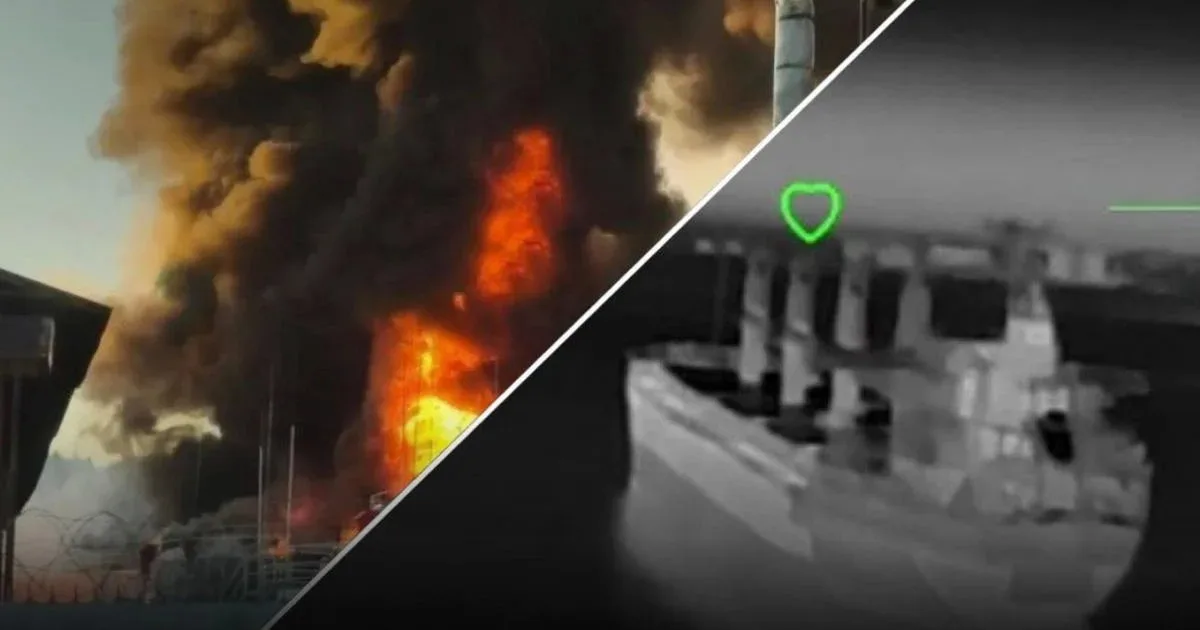 Украина нанесла удары по нефтебазе в Подмосковье и судам в Чёрном море