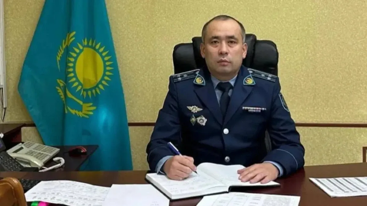 Ex-police chief in Shymkent sentenced to 6 years for 15 mln tenge bribe