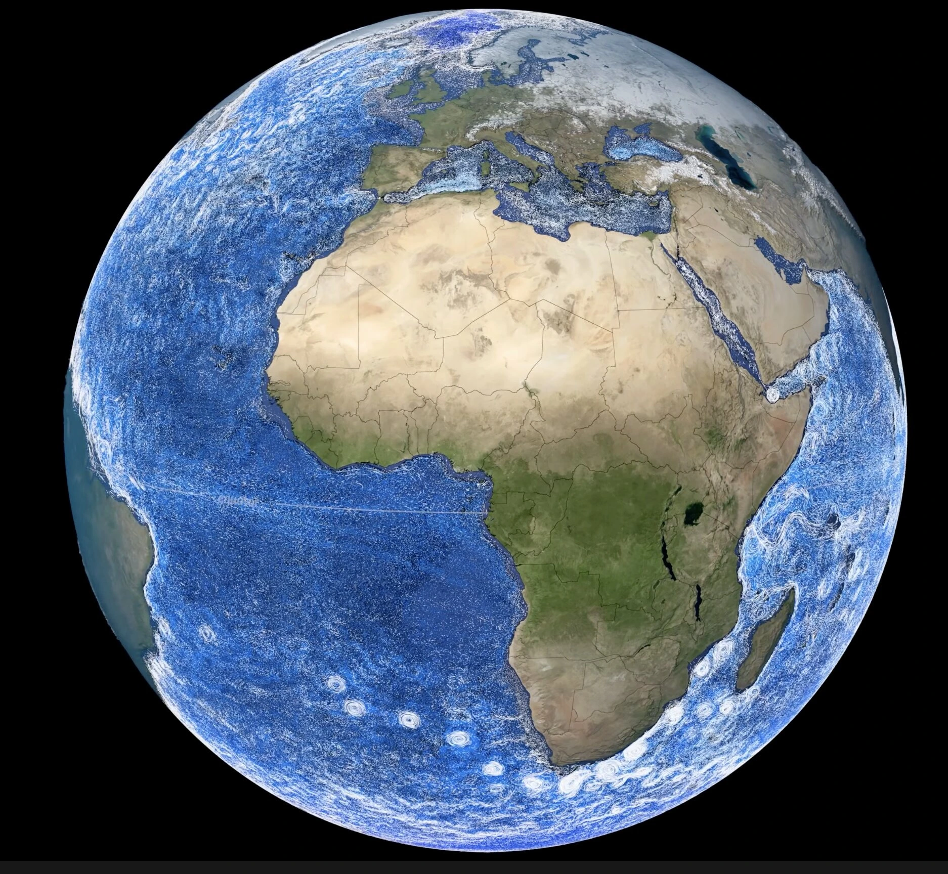 Исследование в Nature Geoscience ставит под сомнение роль утечки Агульяс в AMOC