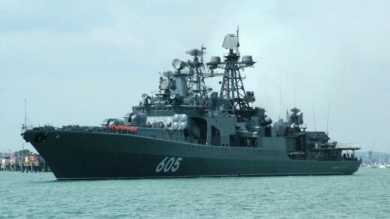 Россия перебросила корабль «Адмирал Левченко» к немецкому острову Фемарн