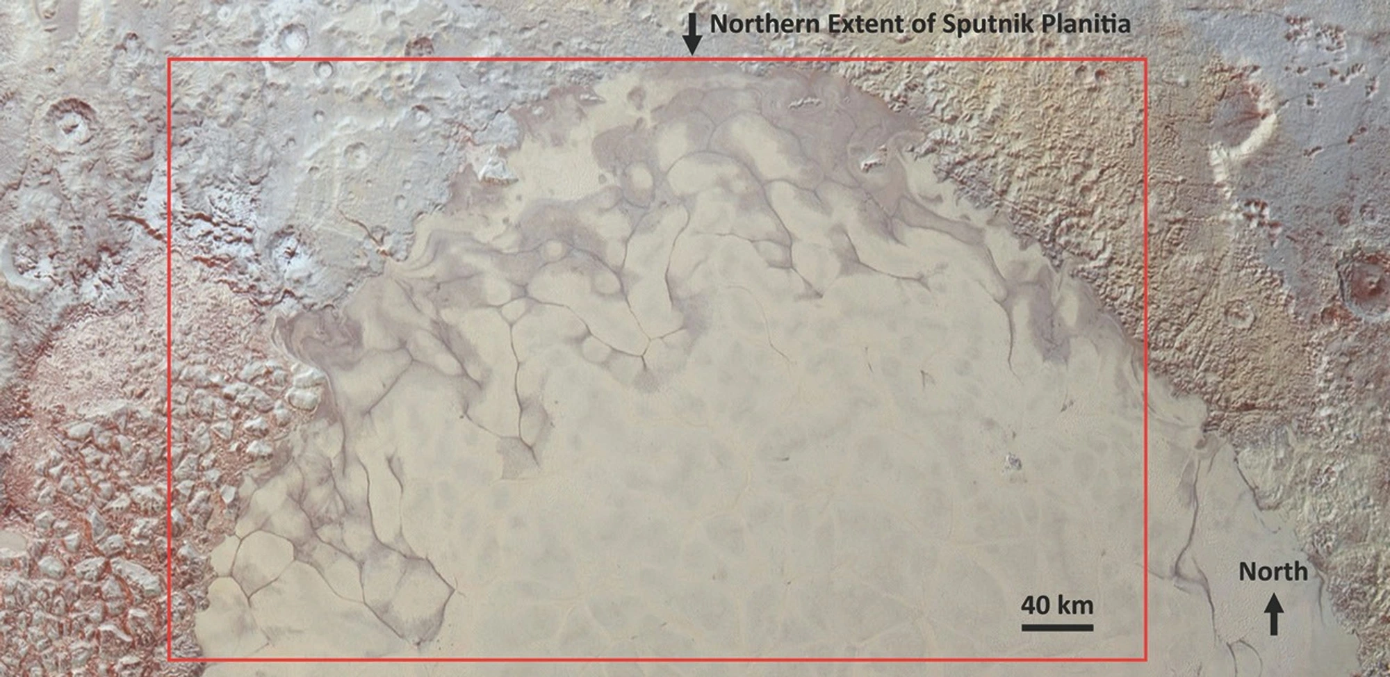 Исследование SwRI выявило доказательства недавнего потока жидкого азота на Плутоне