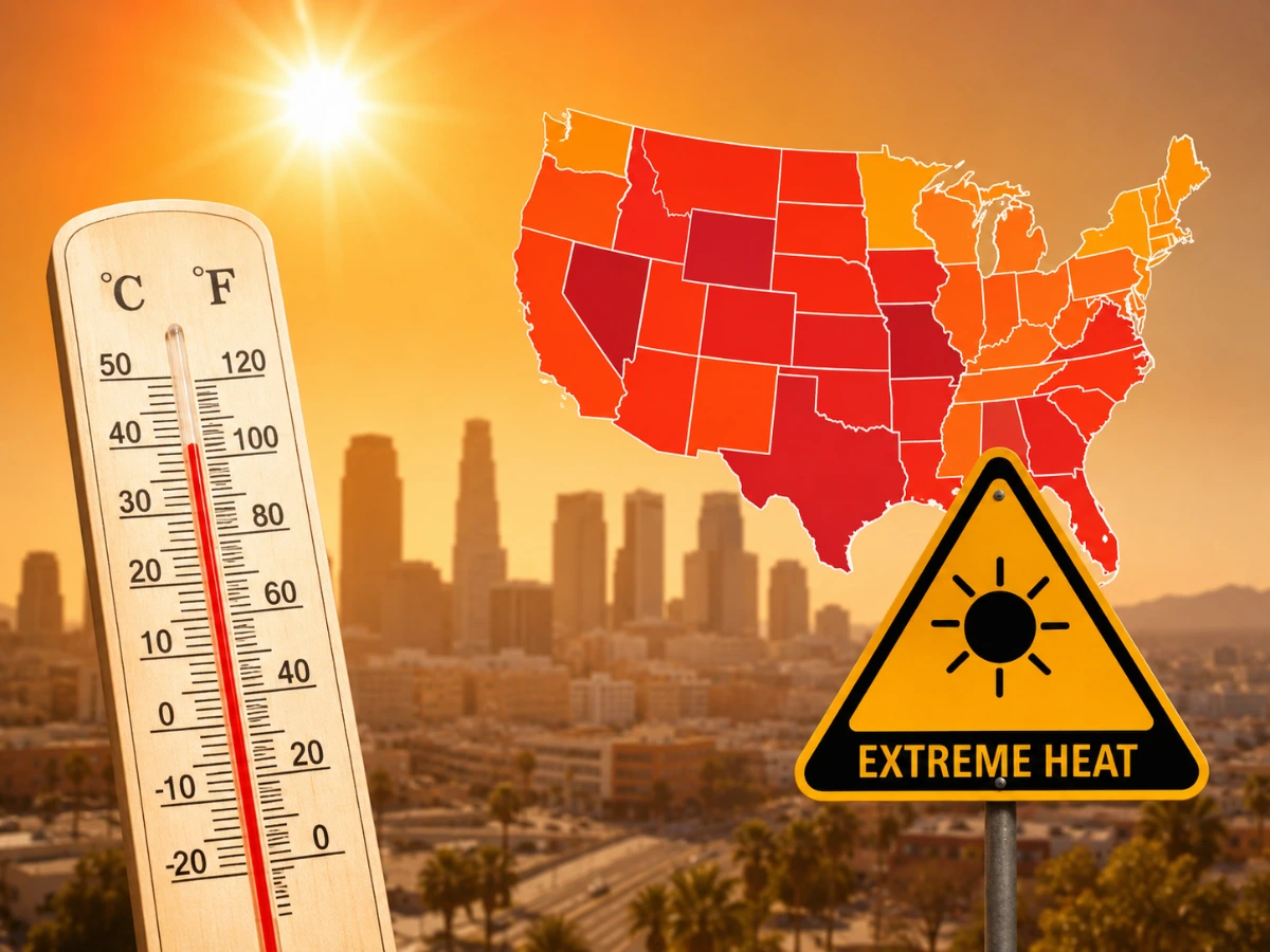 Live Science прогнозирует утроение дней с температурой выше 105°F в США