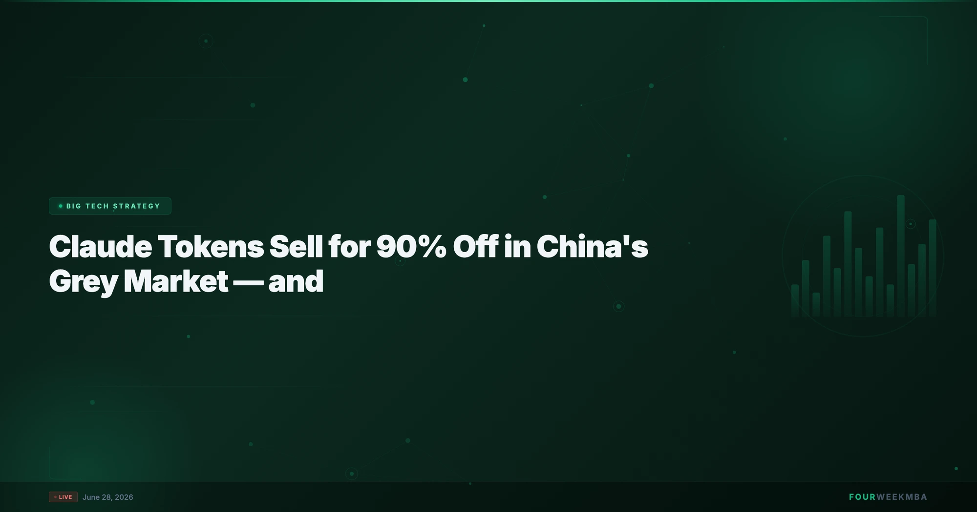 Серый рынок Китая продаёт токены Claude за 10% официальной цены