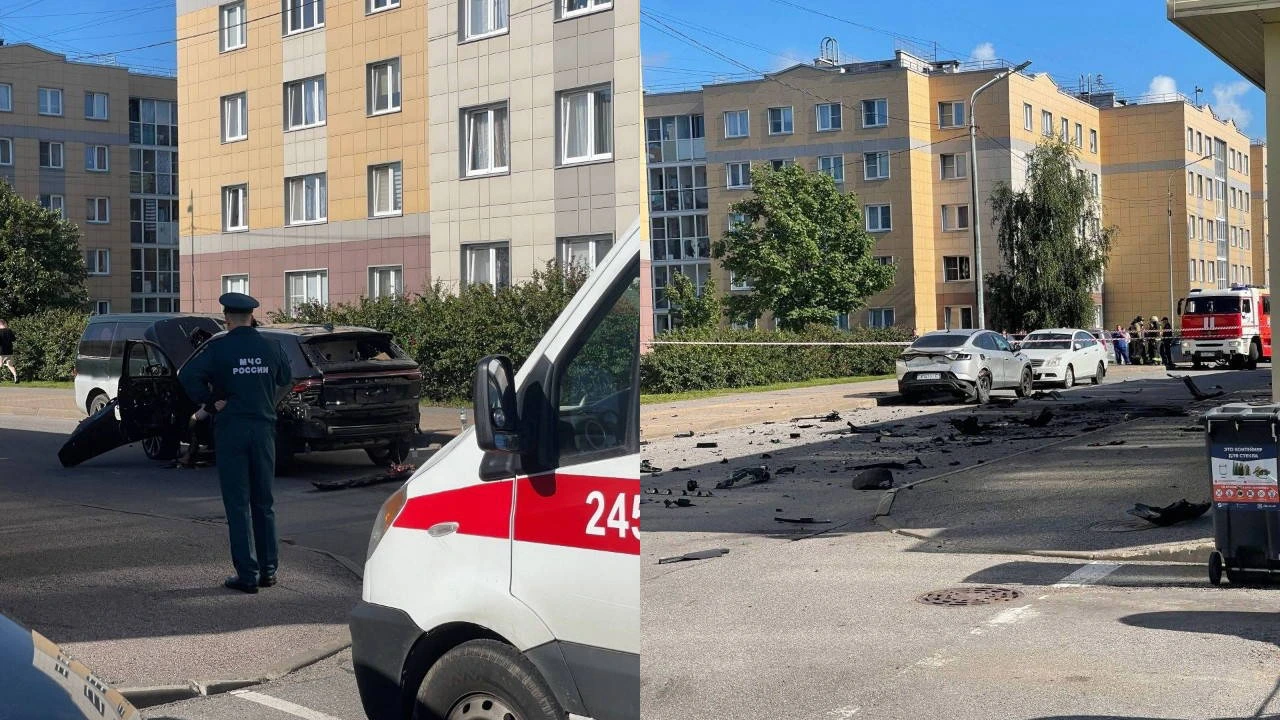 В Петербурге при взрыве автомобиля погиб подполковник ВВС России