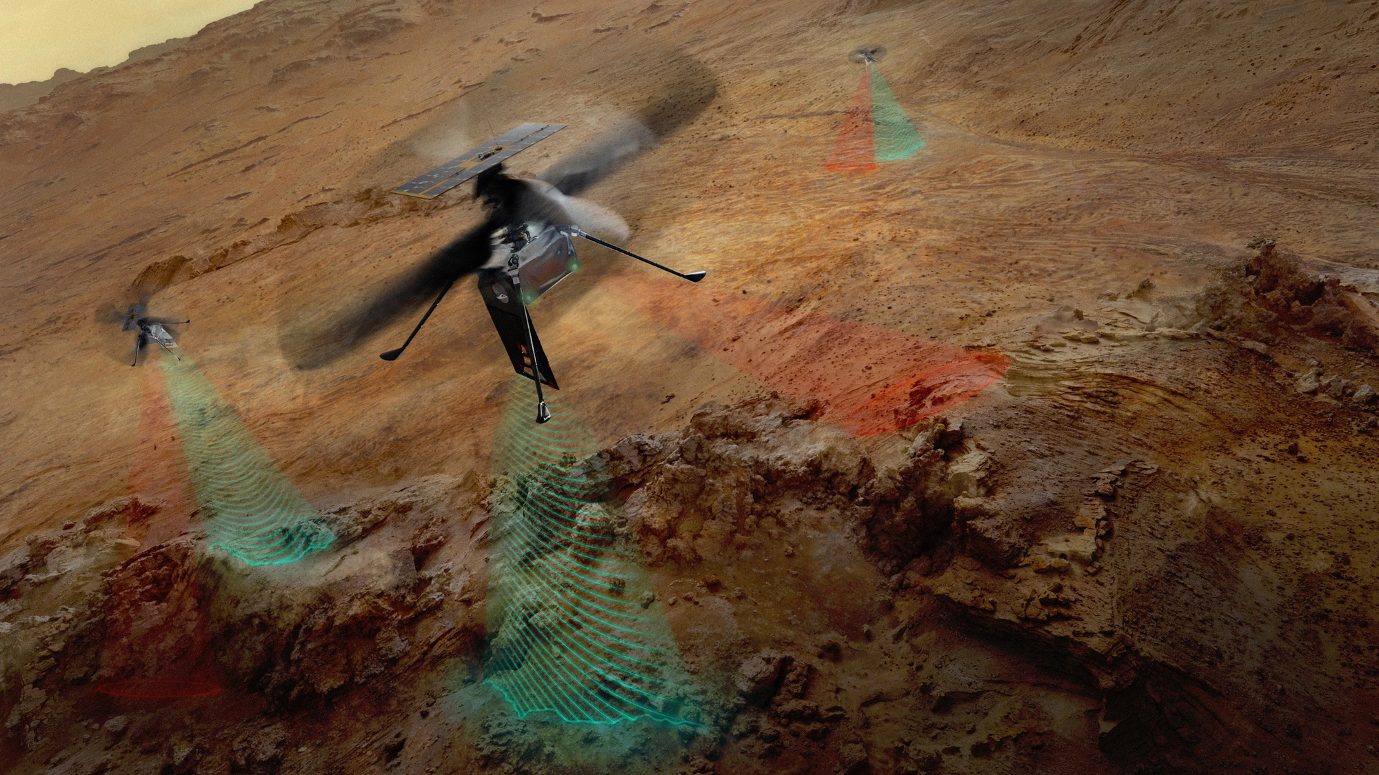NASA и AeroVironment продвигают разработку марсианских вертолётов SkyFall