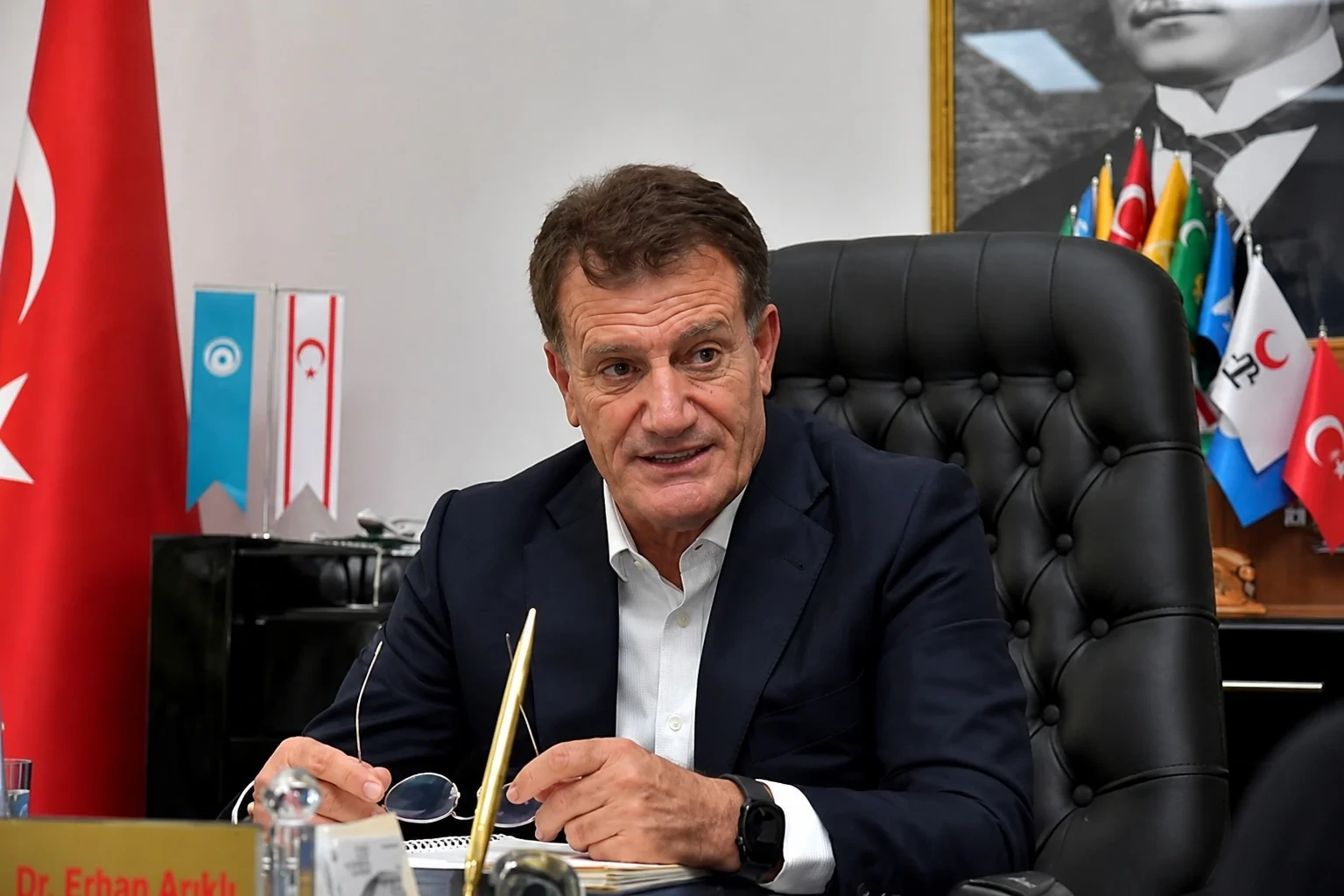 Министр транспорта ТРСК Эрхан Арыклы отправлен в отставку после крушения парома у Гирне
